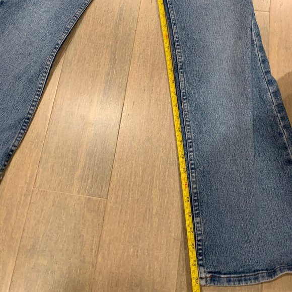Vintage 90s l.e.i flare jeans, great condition - Picture 12 of 15